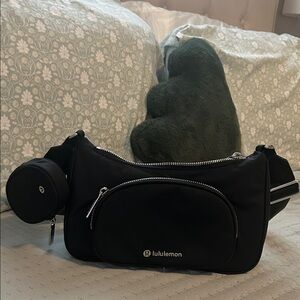 Lululemon crossbody bag with nano pouch